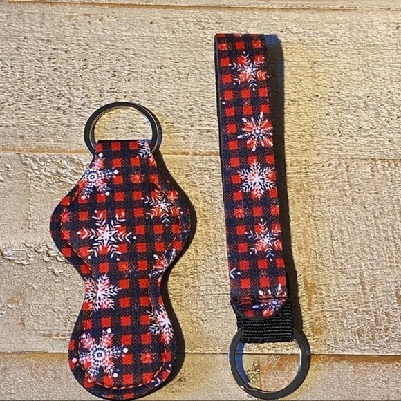 5 for $25 Stocking Stuffers Wrist Strap Lip Balm Holder Keychain Lipstick Holder - Picture 5 of 5